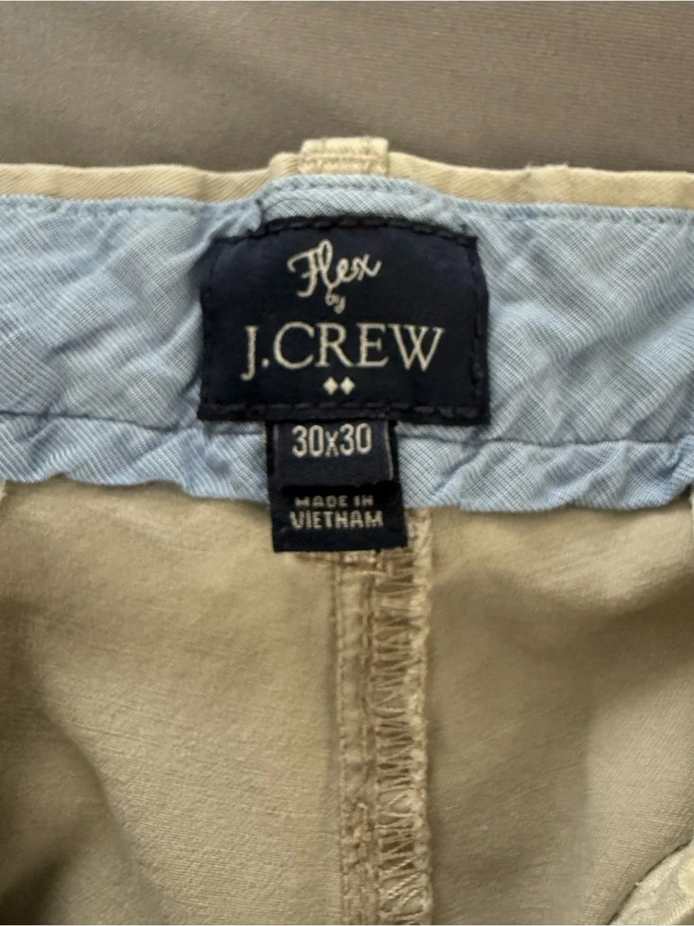 J. Crew Light Gray Men's Chino Pants